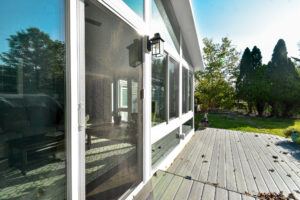 After picture of a remodeled sunroom